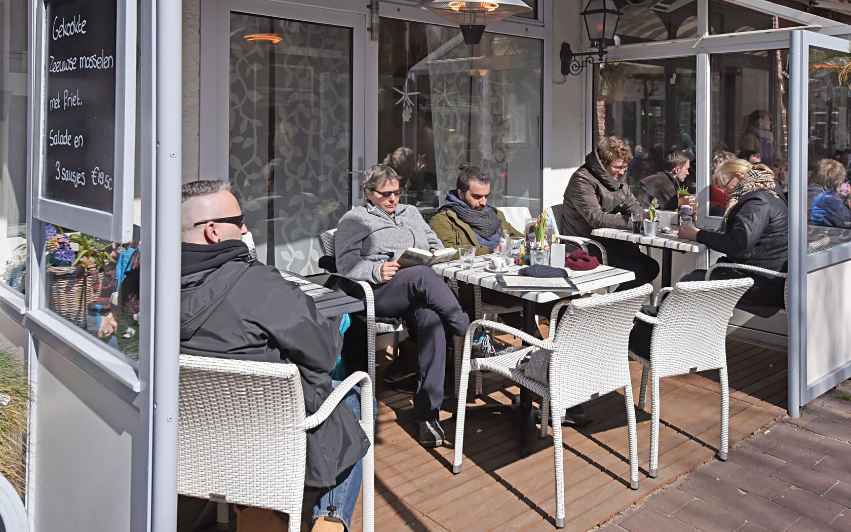 Terras - Hotel de Burg